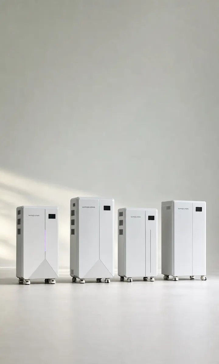 Wasvar residential battery product lineup